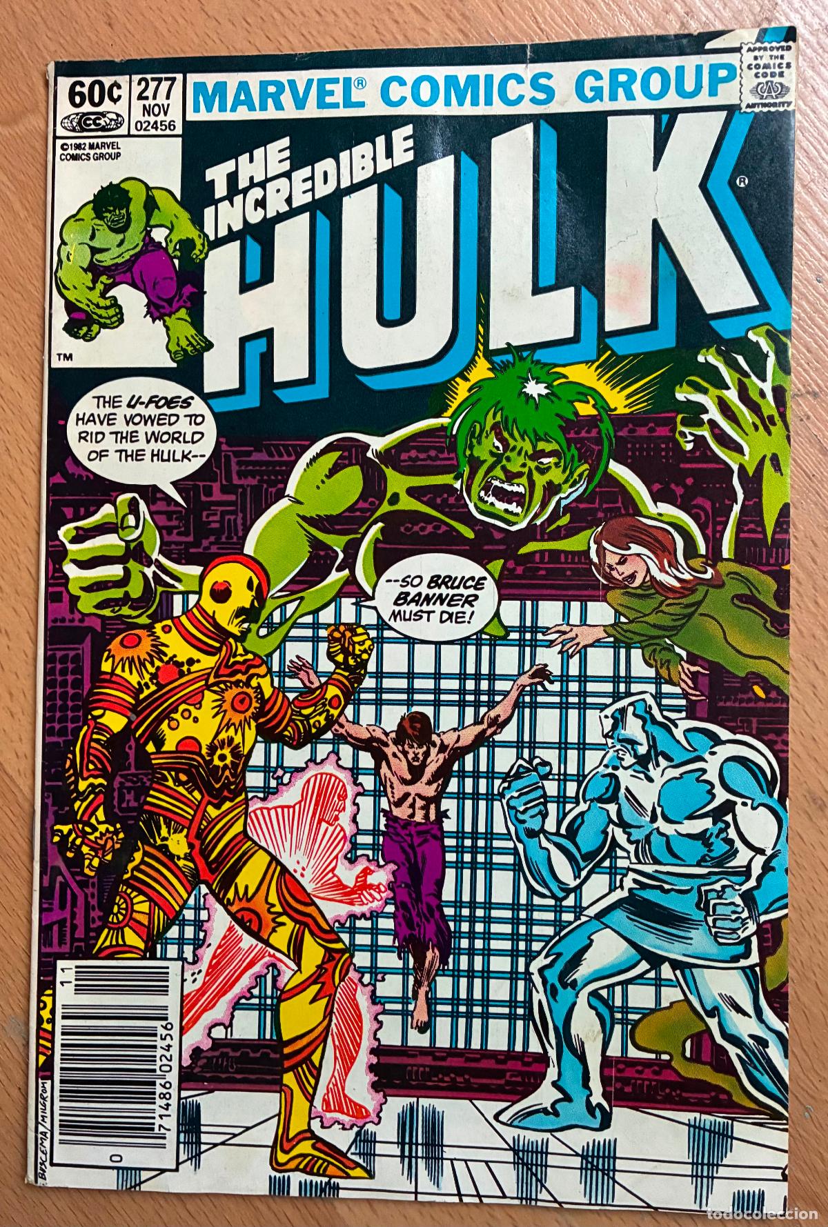 C&oacute;mics: HULK, Numero 277, MARVEL ,USA - Foto 1