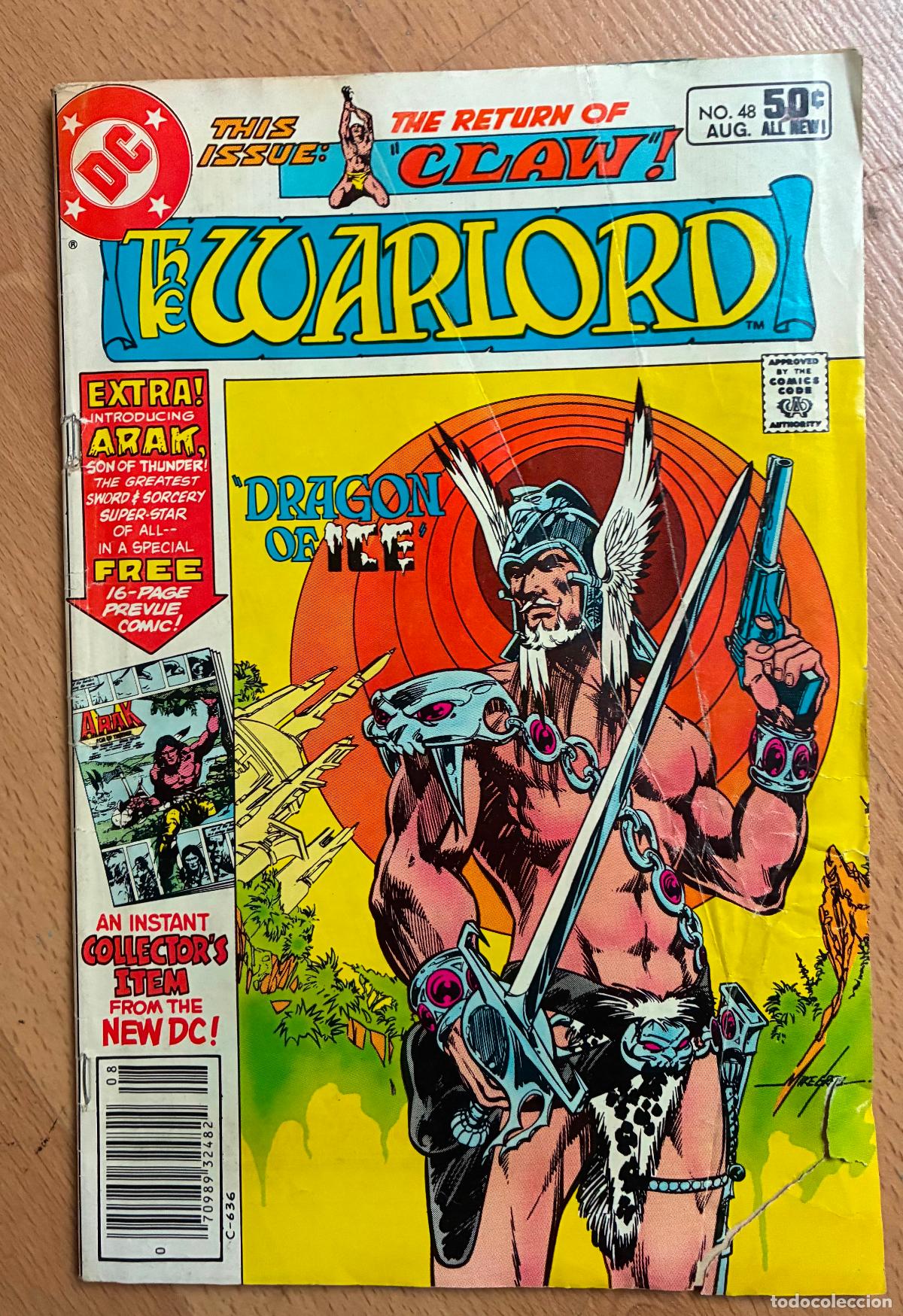 C&oacute;mics: THE WARLORD, DC, NUMERO 48, USA - Foto 1
