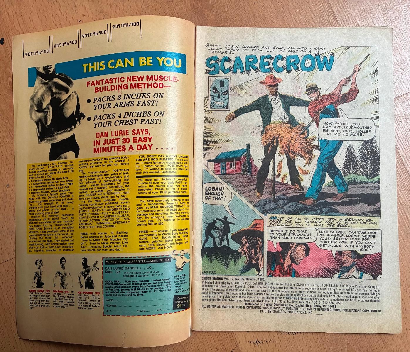 C&oacute;mics: GHOST MANOR, Numero 65, CHARLTON COMICS, USA - Foto 3