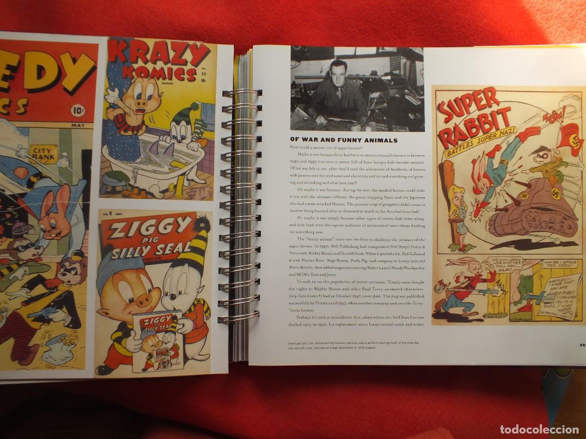 C&oacute;mics: MARVEL VAULT COMICS Libro lleno de facsimiles de tarjetas dibujos Roy Thomas y Peter Sanderson - Foto 12