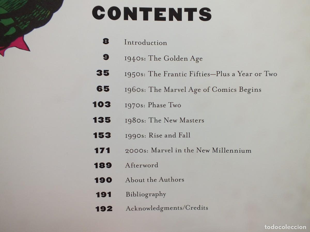 C&oacute;mics: MARVEL VAULT COMICS Libro lleno de facsimiles de tarjetas dibujos Roy Thomas y Peter Sanderson - Foto 13