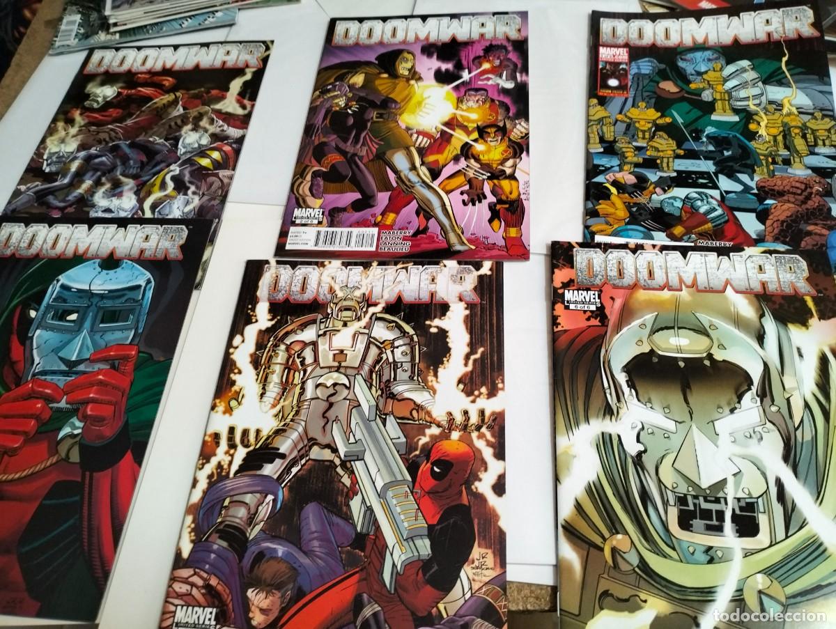 C&oacute;mics: DOOMWAR...ORIGINAL EN INGLES...ns. 1, 2, 3, 4, 5, 6 ( COMPLETA 6 n&uacute;meros) MARVEL