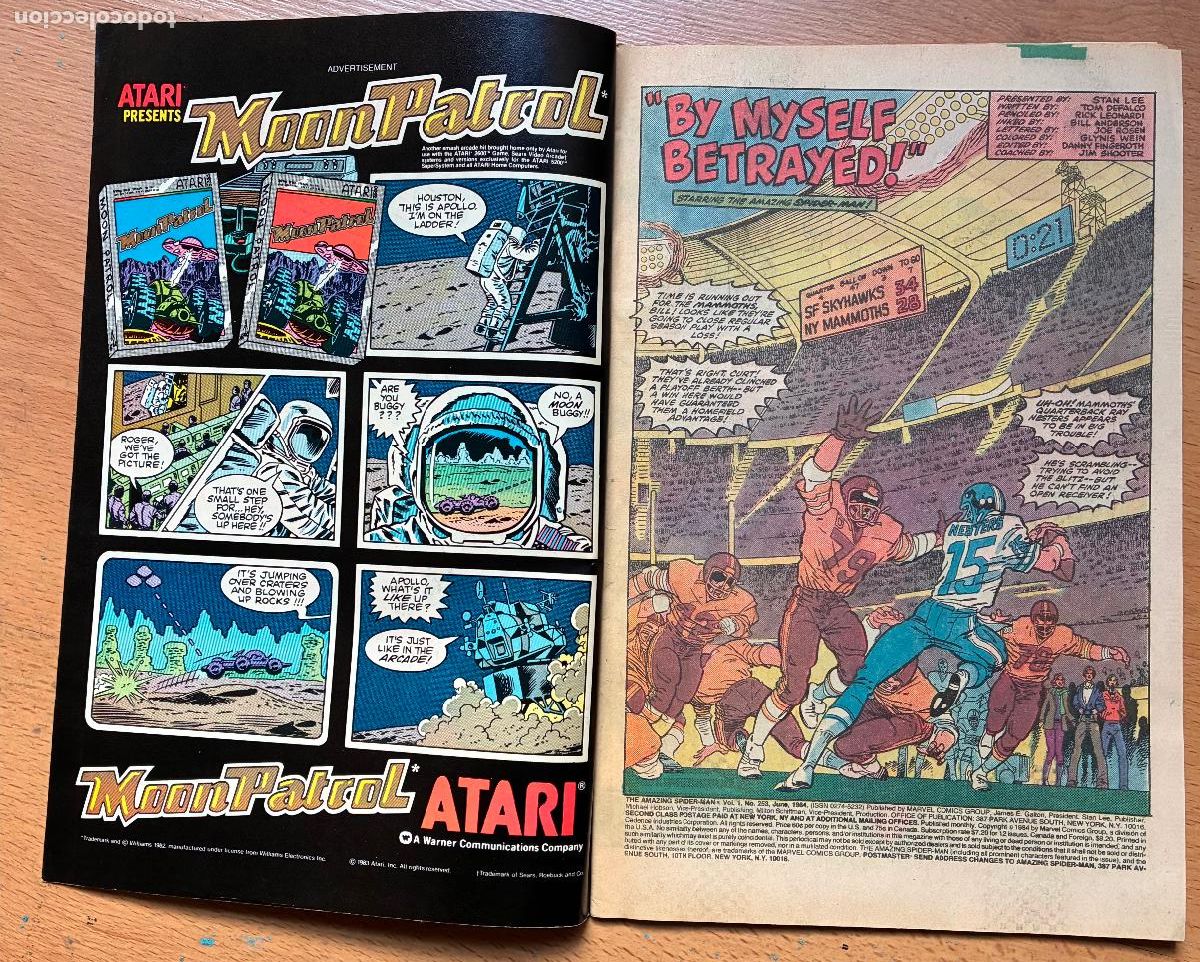 C&oacute;mics: SPIDER MAN, MARVEL, Numero 253, USA - Foto 3