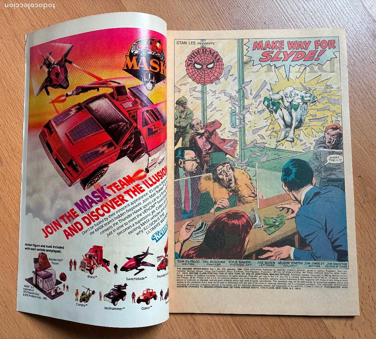 C&oacute;mics: SPIDER MAN, MARVEL, Numero 272, USA - Foto 4