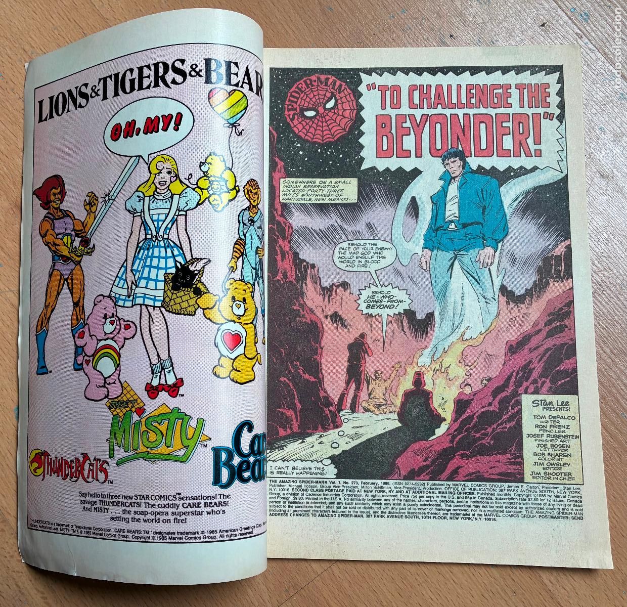 C&oacute;mics: SPIDER MAN, MARVEL, Numero 273, USA - Foto 2