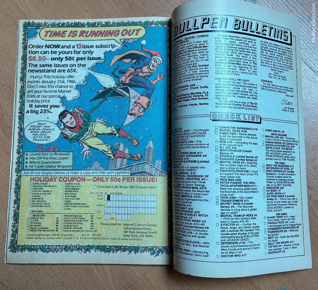 C&oacute;mics: SPIDER MAN, MARVEL, Numero 273, USA - Foto 5