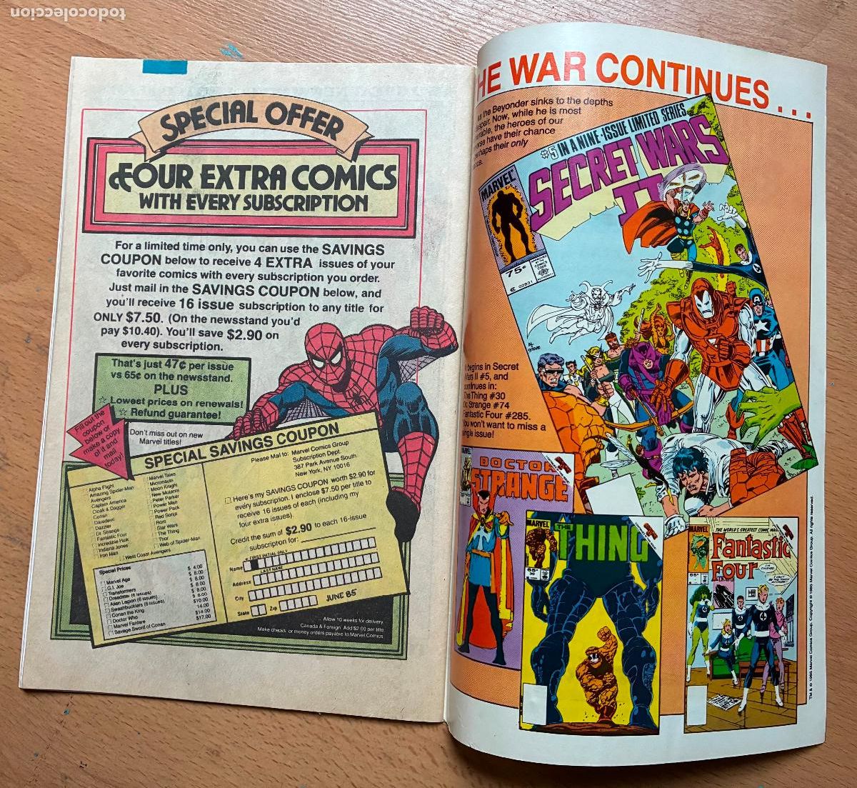 C&oacute;mics: SPIDER MAN, MARVEL, Numero 269, USA - Foto 5