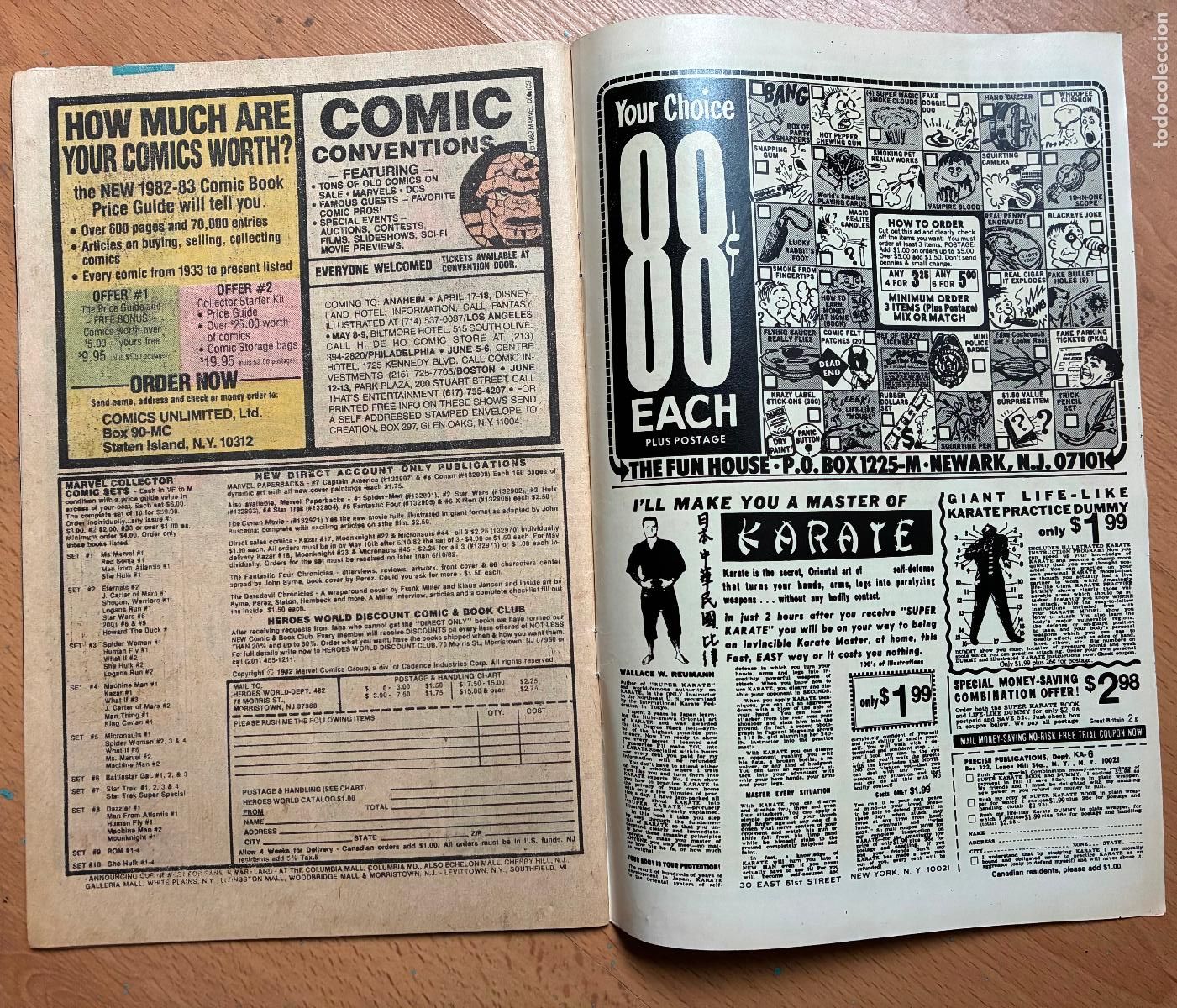 C&oacute;mics: SPIDER MAN , MARVEL Numero 230 USA - Foto 5