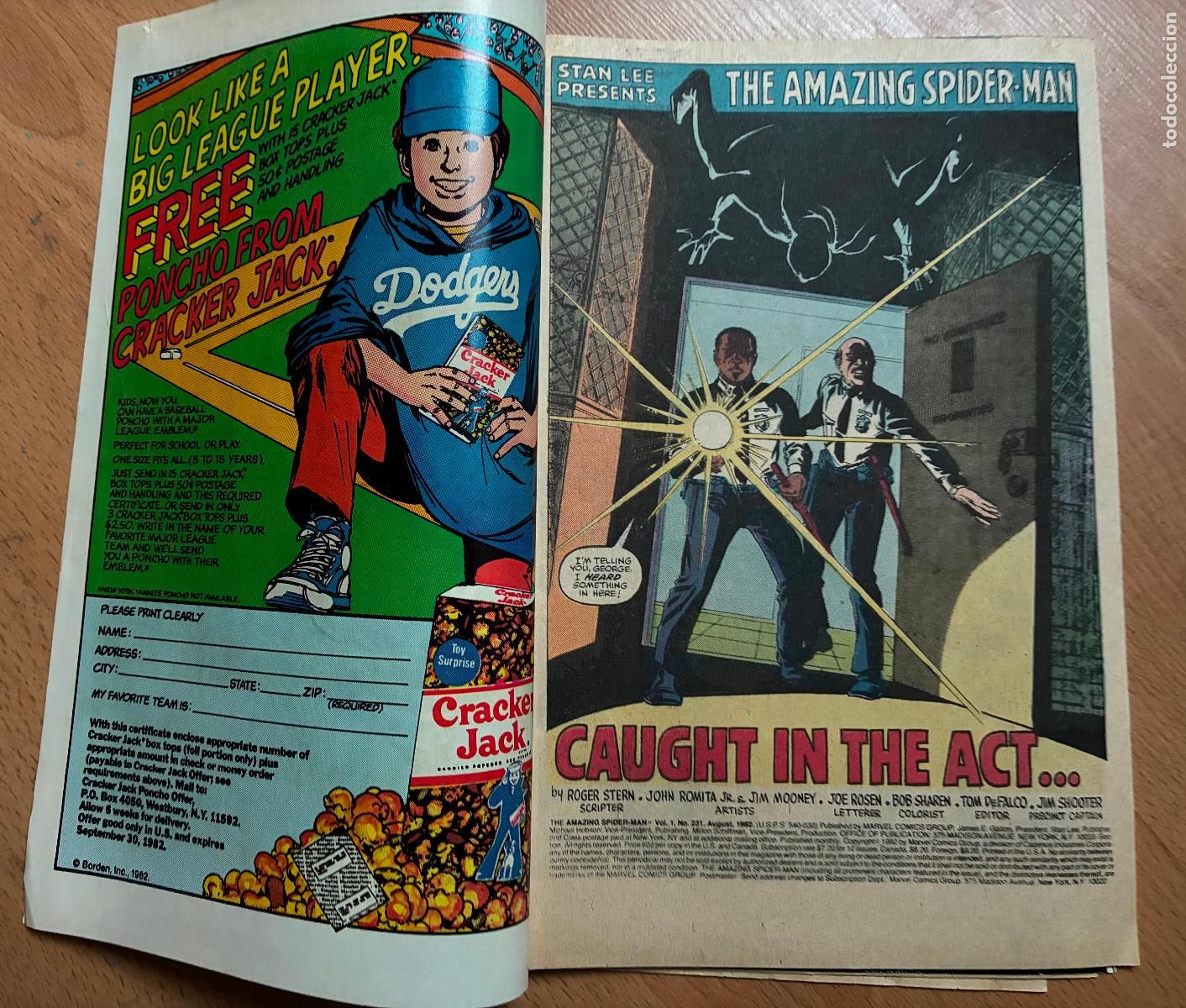 C&oacute;mics: SPIDER MAN, MARVEL, Numero 231, USA - Foto 3