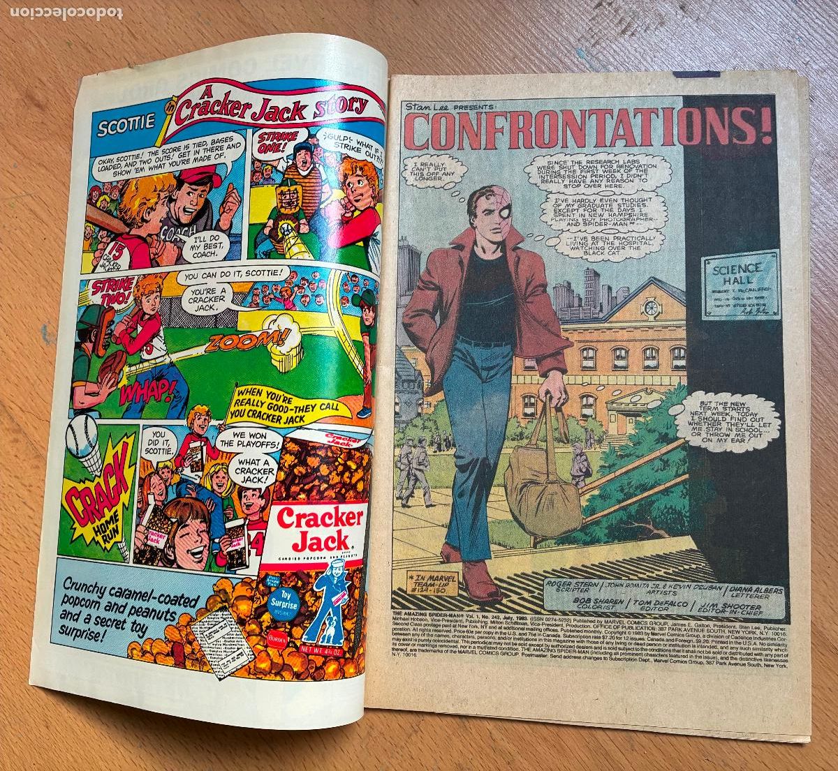 C&oacute;mics: SPIDER MAN, MARVEL Numero 242, USA - Foto 2