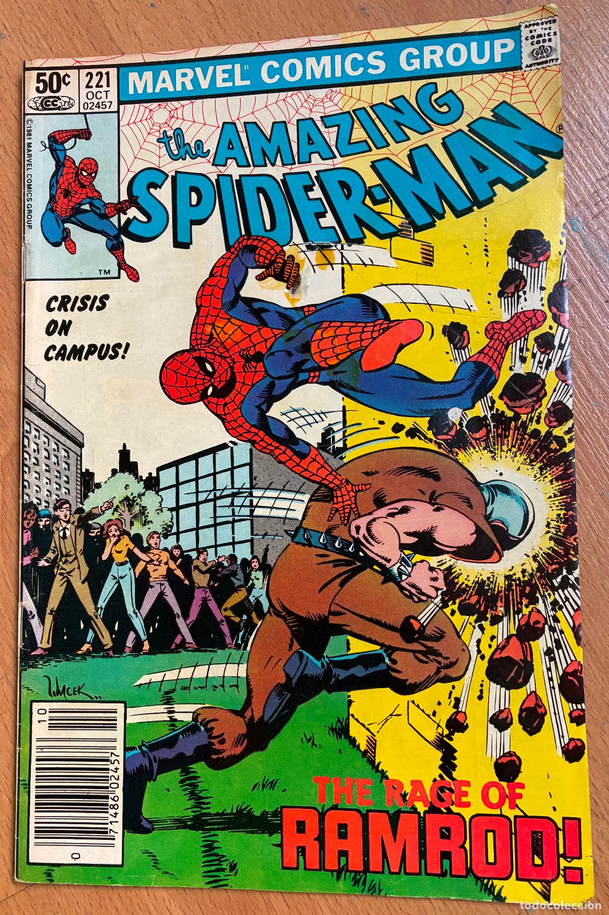 C&oacute;mics: SPIDER MAN, MARVEL Numero 221, USA - Foto 1