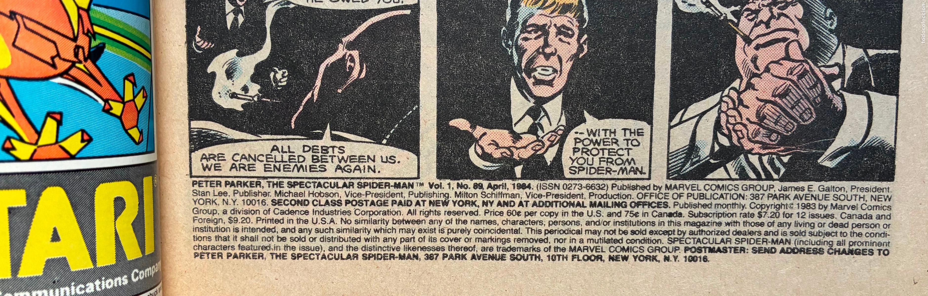 C&oacute;mics: SPIDER MAN MARVEL Numero 89 USA - Foto 4