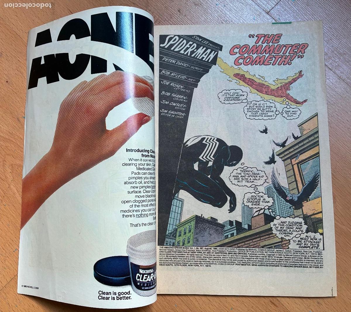 C&oacute;mics: SPIDER MAN, MARVEL Numero 267 USA - Foto 3