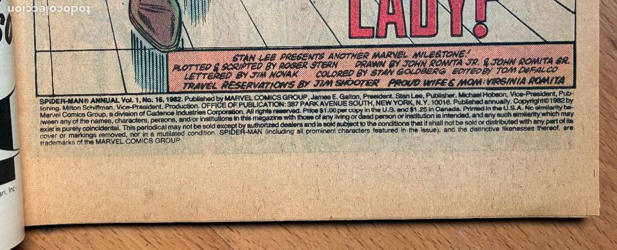 C&oacute;mics: SPIDER MAN, MARVEL Numero 16 USA - Foto 4
