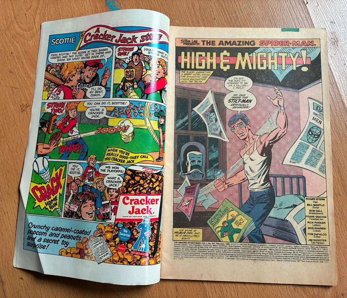 C&oacute;mics: SPIDER MAN, MARVEL Numero 237 USA - Foto 4