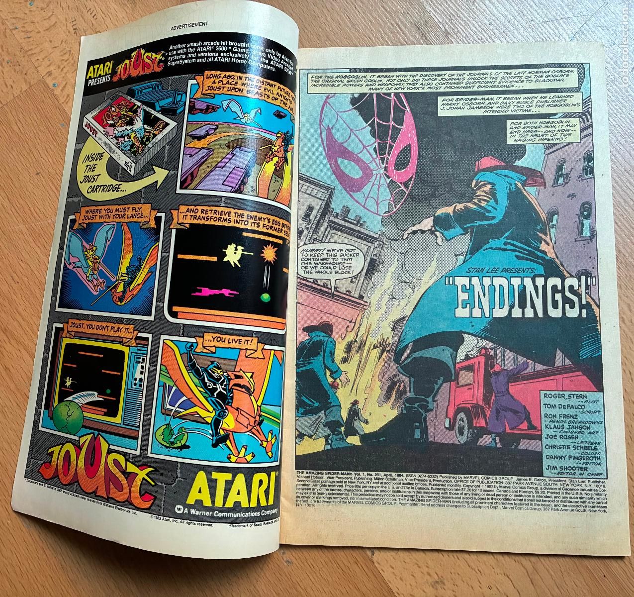 C&oacute;mics: SPIDER MAN, MARVEL, Numero 251 USA - Foto 3