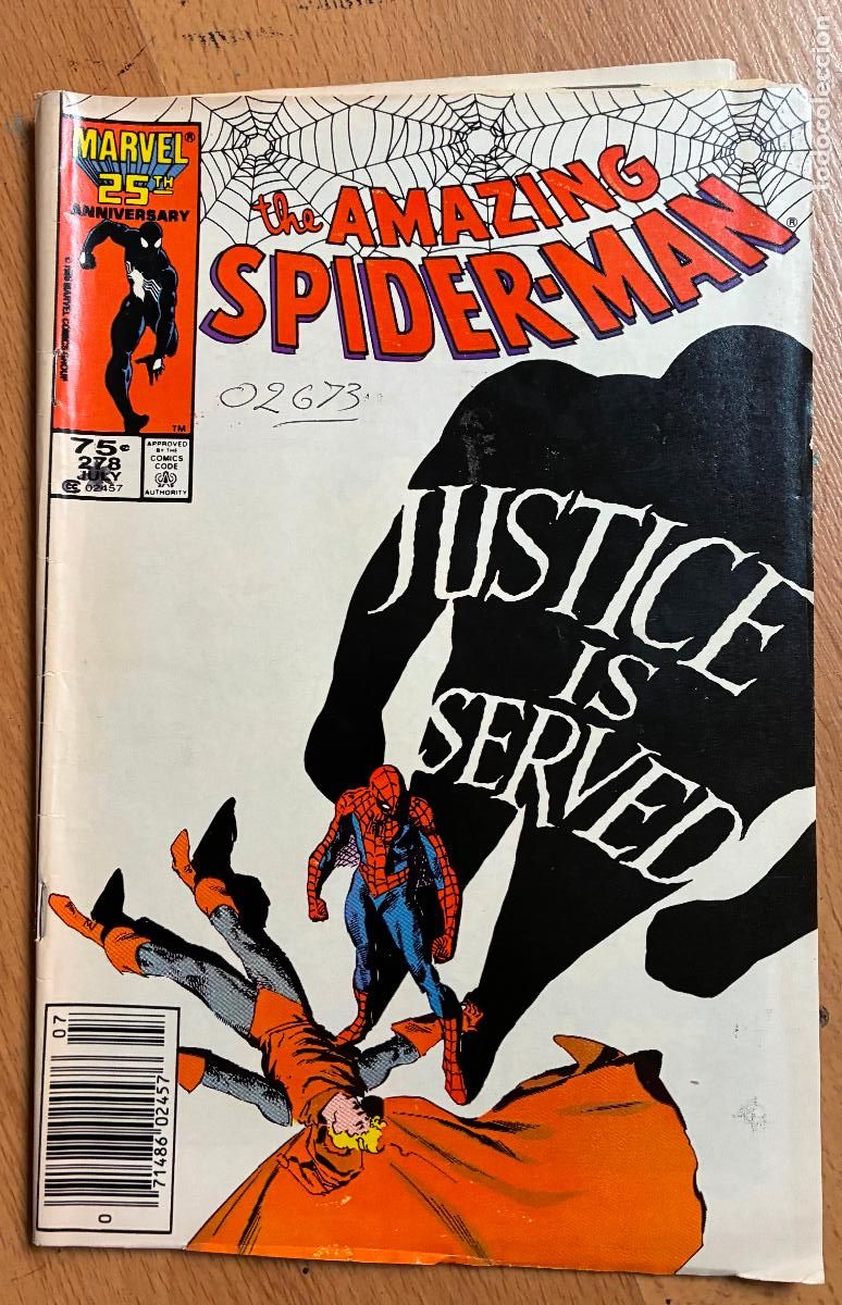 C&oacute;mics: SPIDER MAN, MARVEL Numero 278 USA - Foto 1