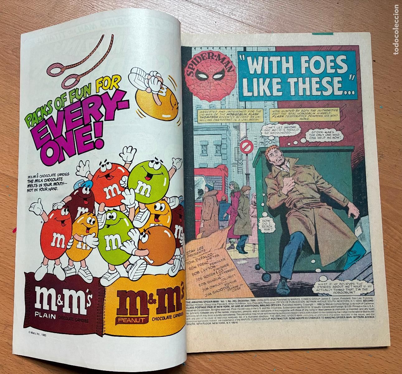 C&oacute;mics: SPIDER MAN , MARVEL Numero 283 USA - Foto 2