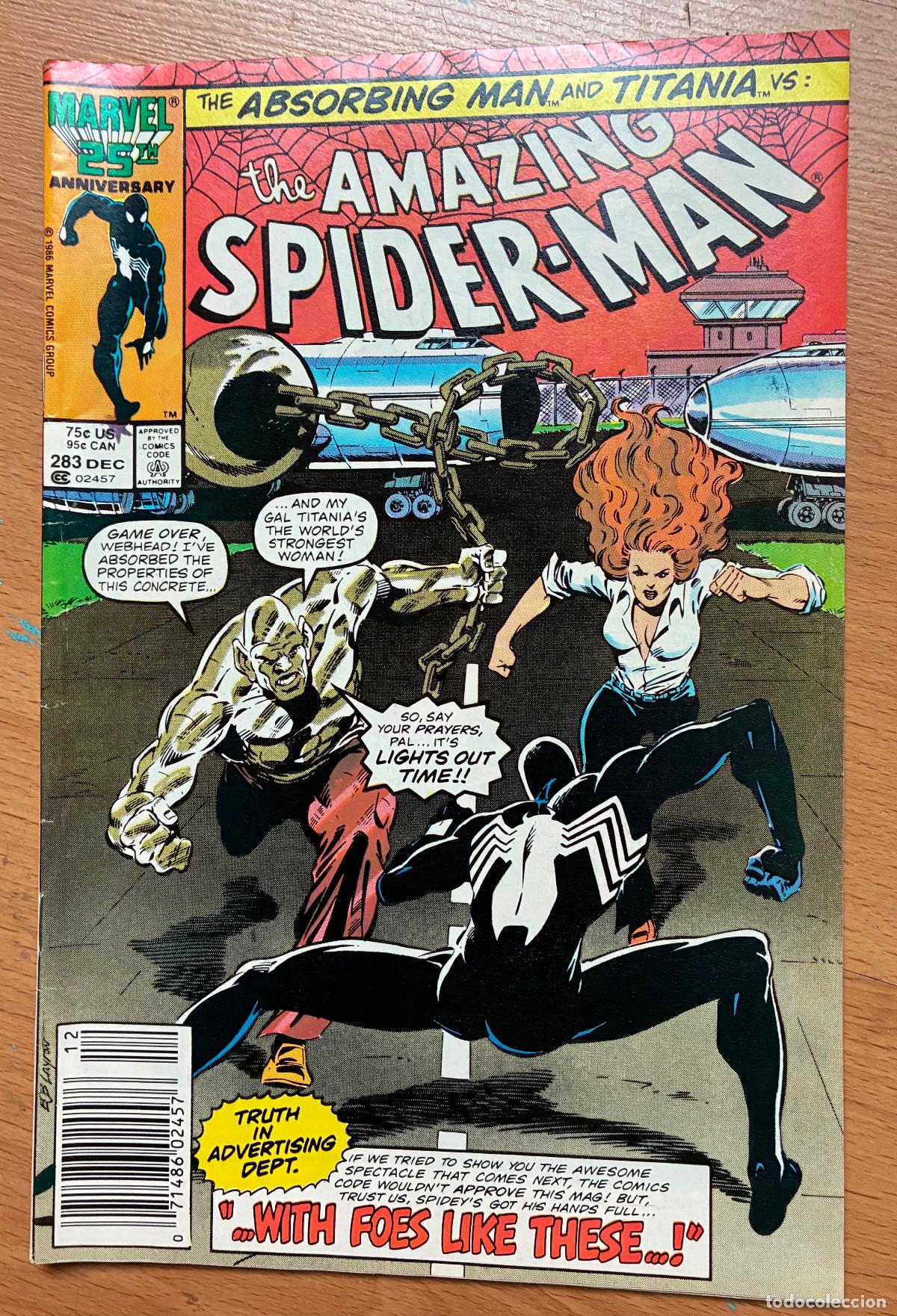 C&oacute;mics: SPIDER MAN , MARVEL Numero 283 USA - Foto 1