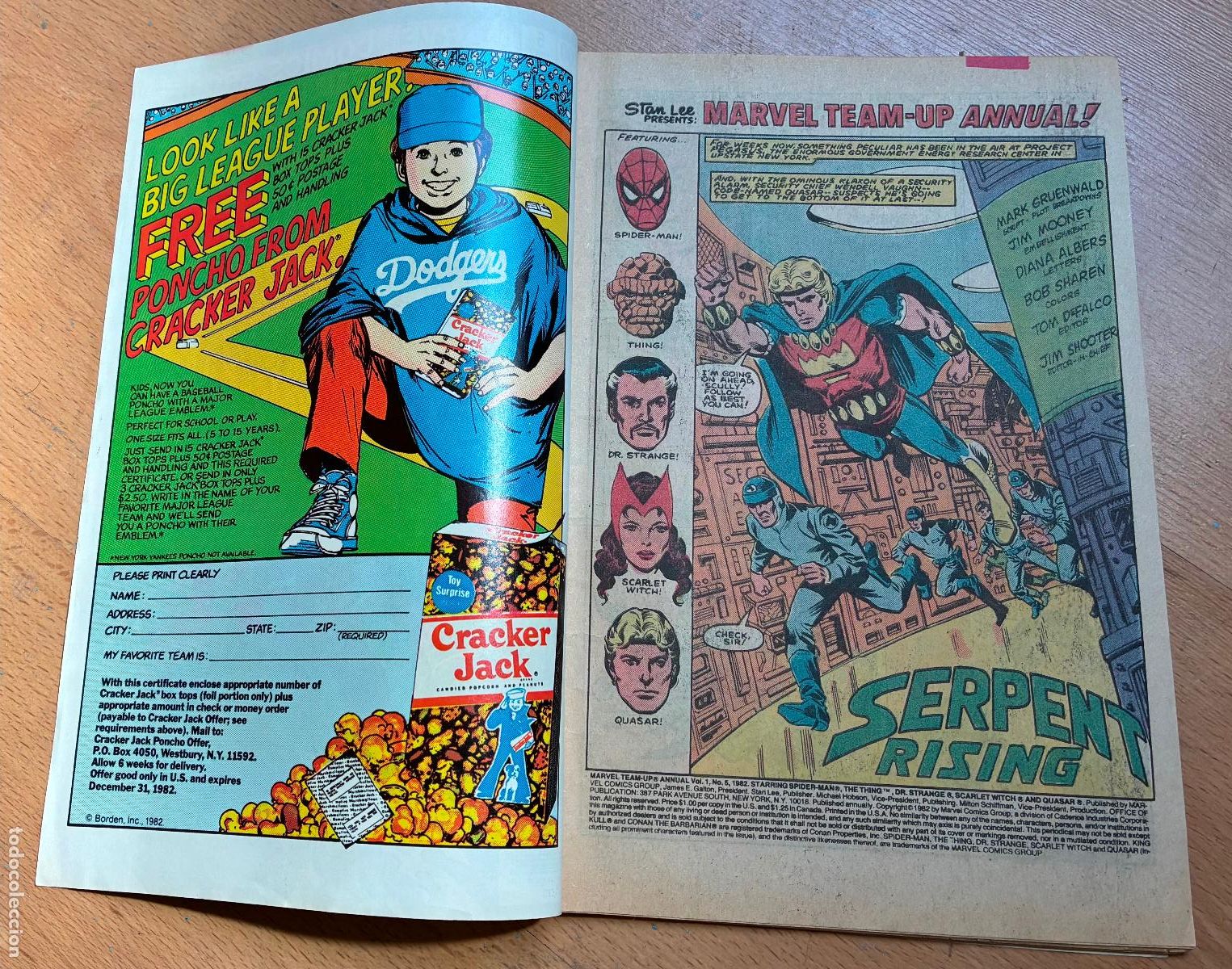 C&oacute;mics: MARVEL TEAM UP SPIDER MAN, Numero 5 USA - Foto 3