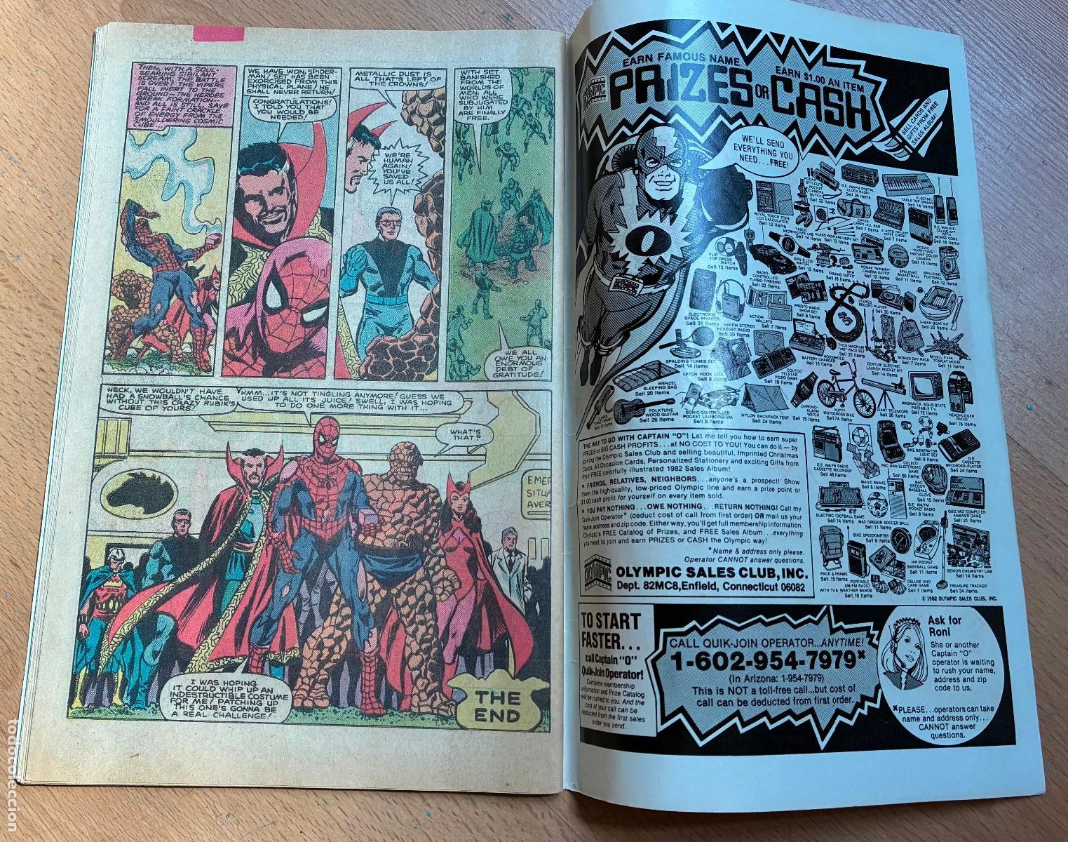 C&oacute;mics: MARVEL TEAM UP SPIDER MAN, Numero 5 USA - Foto 5