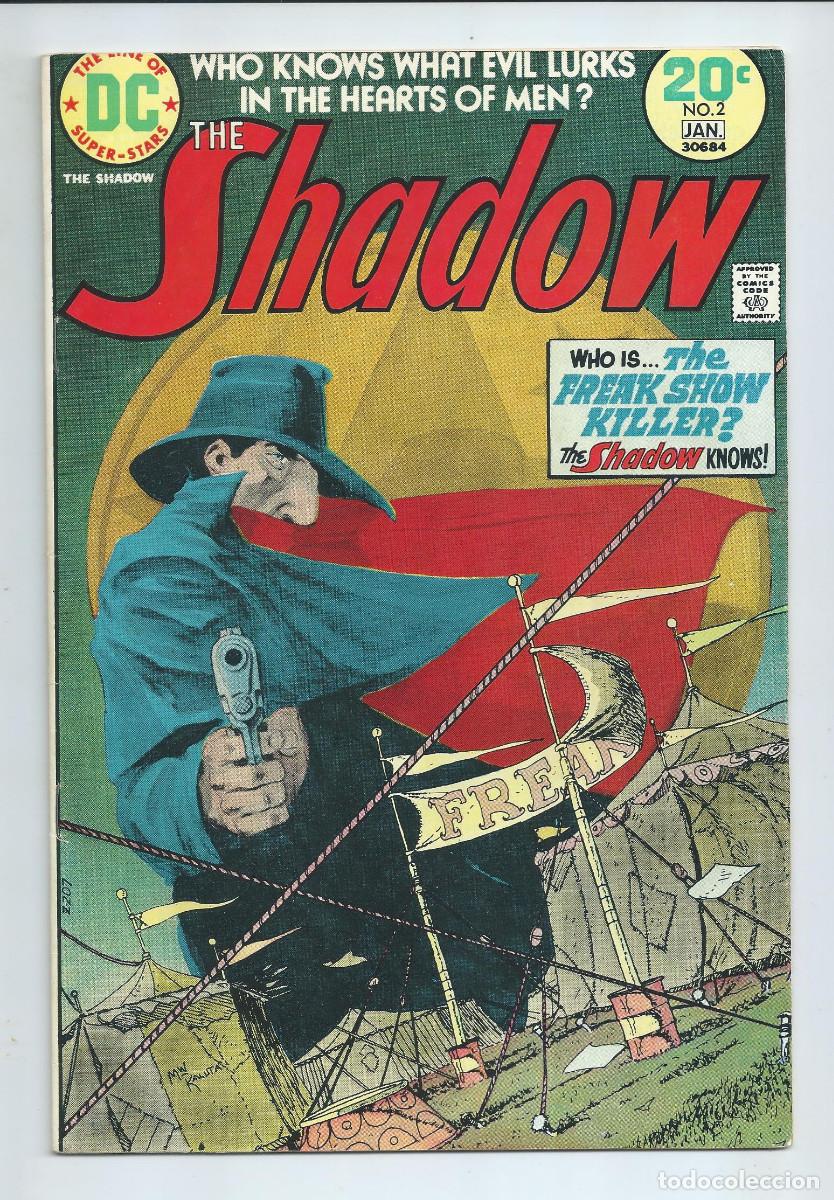 C&oacute;mics: THE SHADOW N&ordm; 2 (DIC 1973). ORIGINAL DC. CASI NUEVO - Foto 1