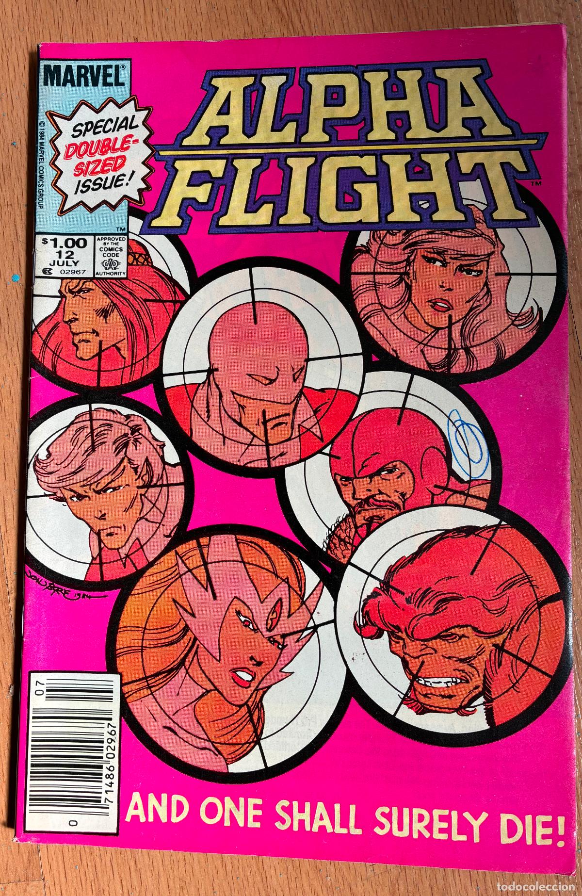 C&oacute;mics: ALPHA FLIGHT, MARVEL, Numero 12 USA - Foto 1