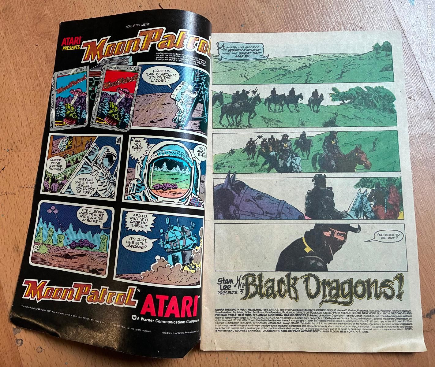 C&oacute;mics: CONAN THE KING, MARVEL Numero 22 USA - Foto 3