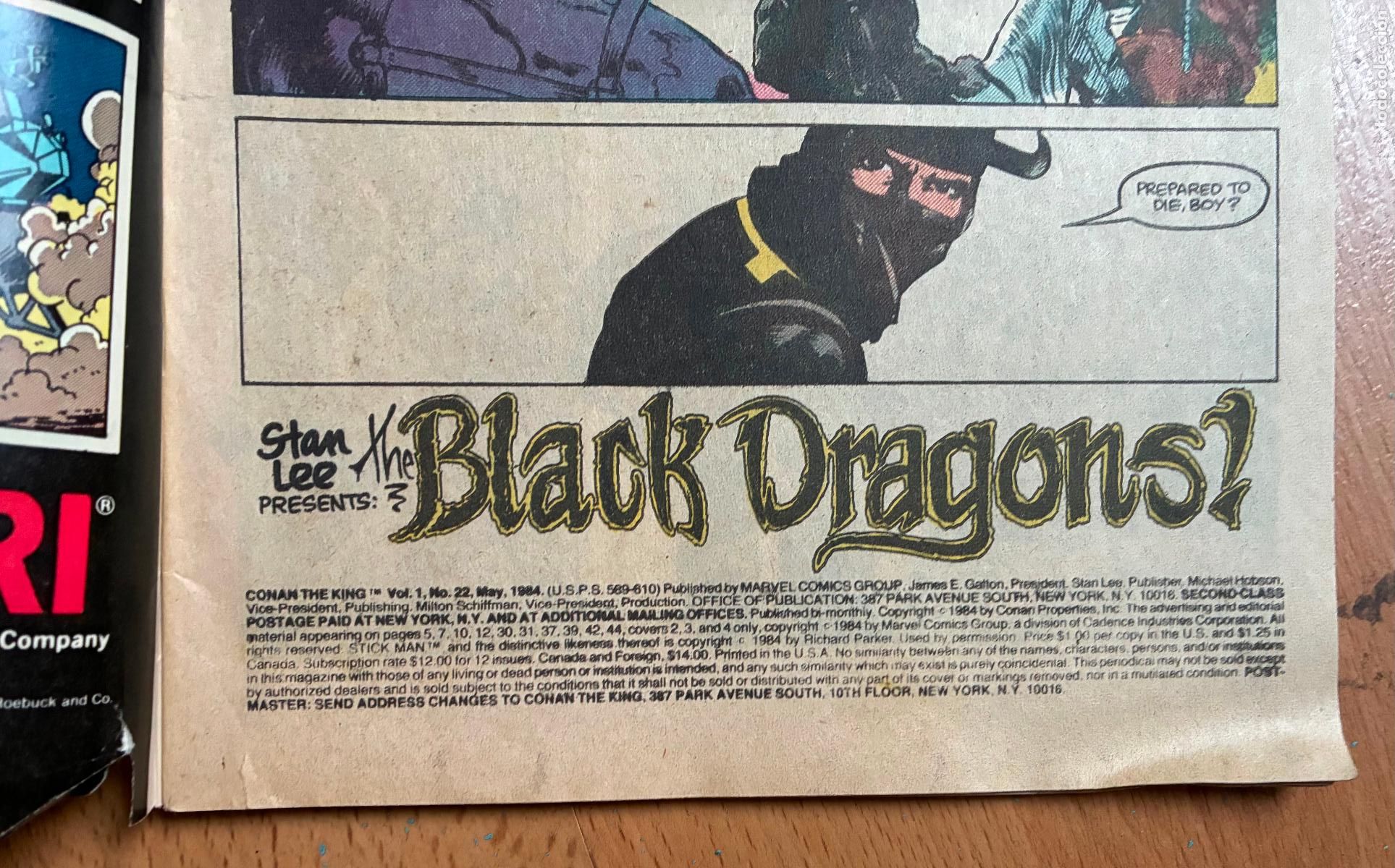 C&oacute;mics: CONAN THE KING, MARVEL Numero 22 USA - Foto 4