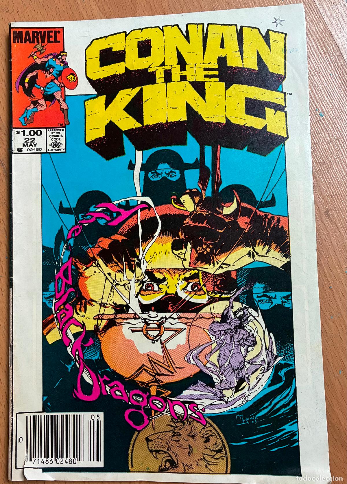 C&oacute;mics: CONAN THE KING, MARVEL Numero 22 USA - Foto 1