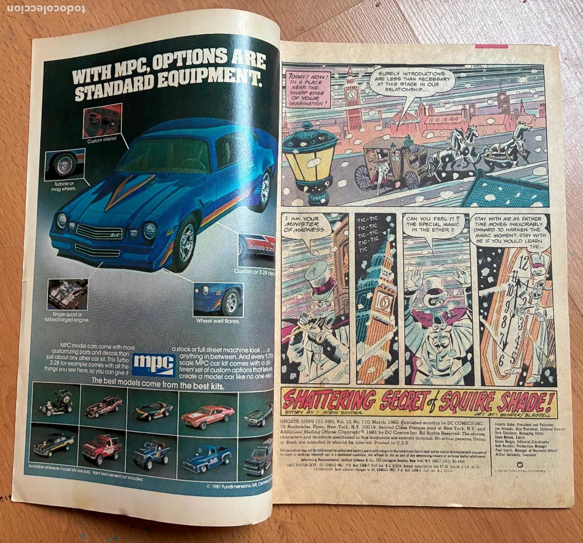 C&oacute;mics: GHOSTS ,DC, Numero 110 USA - Foto 3
