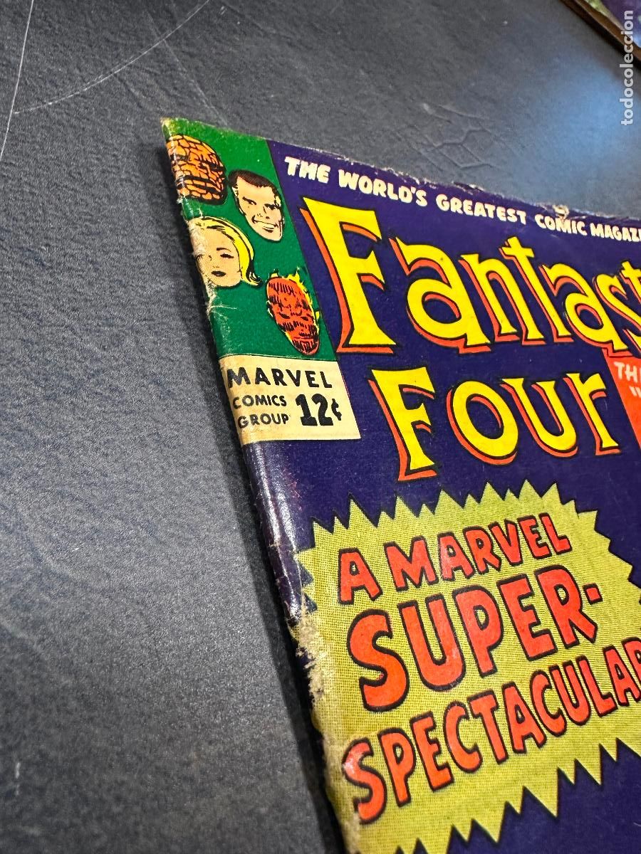 C&oacute;mics: Fantastic Four #25 1964 Marvel Hulk vs Thing - Foto 6