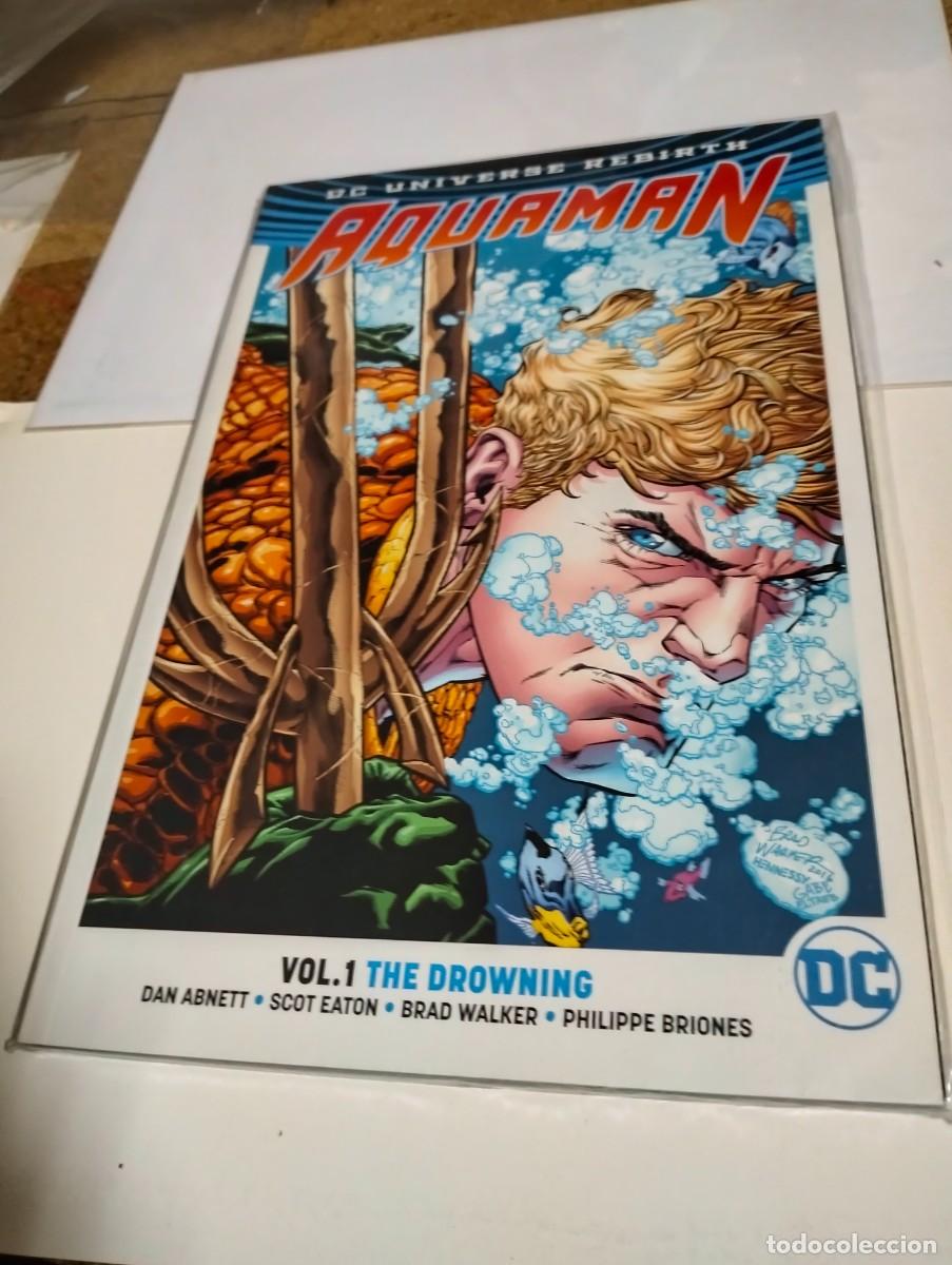 C&oacute;mics: AQUAMAN ...TPB 1 ....DC, ORIGINAL EN INGLES. - Foto 1