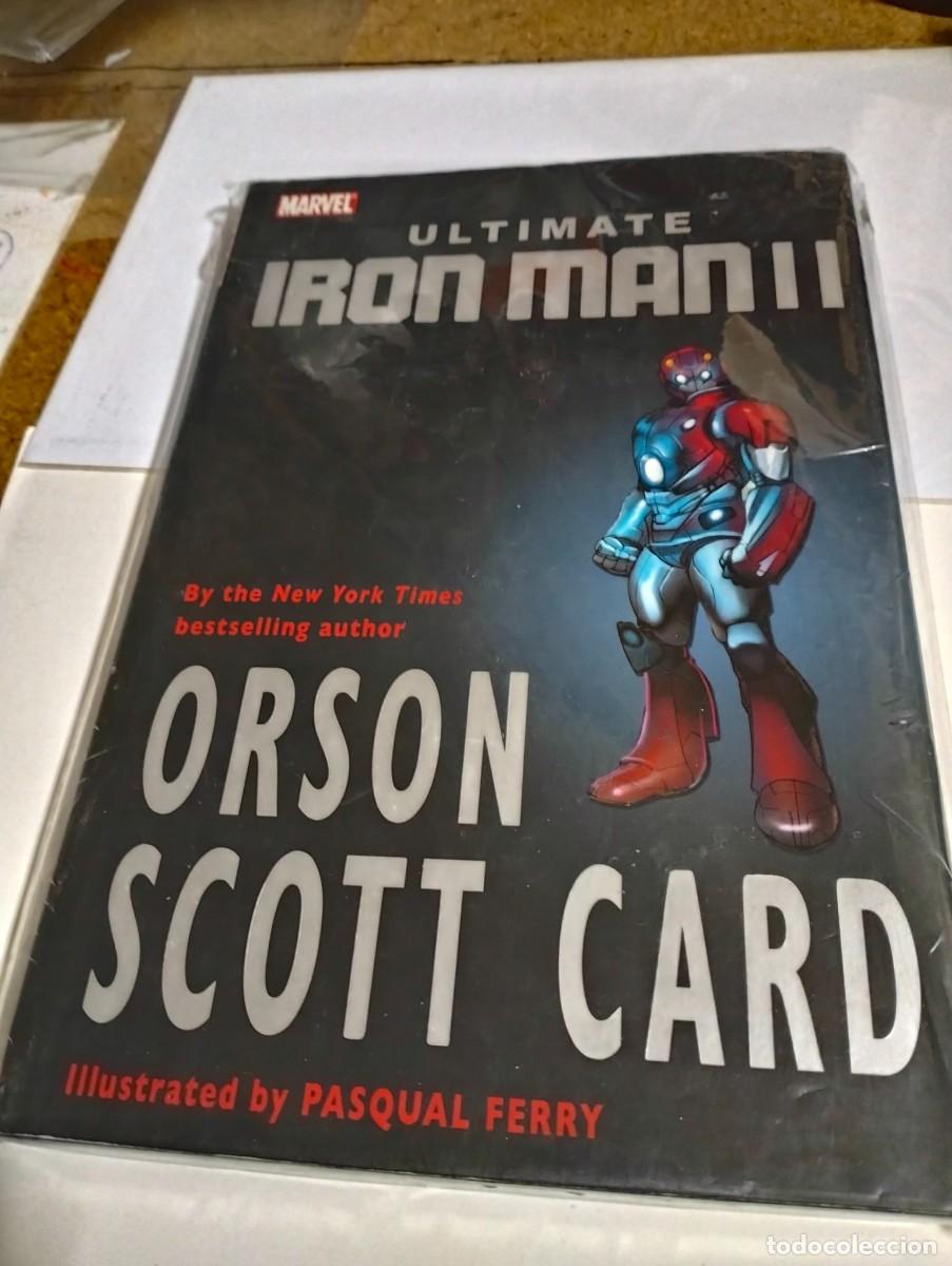 Comics: ULTIMATE IRON MAN ... VOL. 1 HC ( TAPA DURA COLECCI&Oacute;N COMPLETA)... MARVEL ORIGINAL EN INGLES.