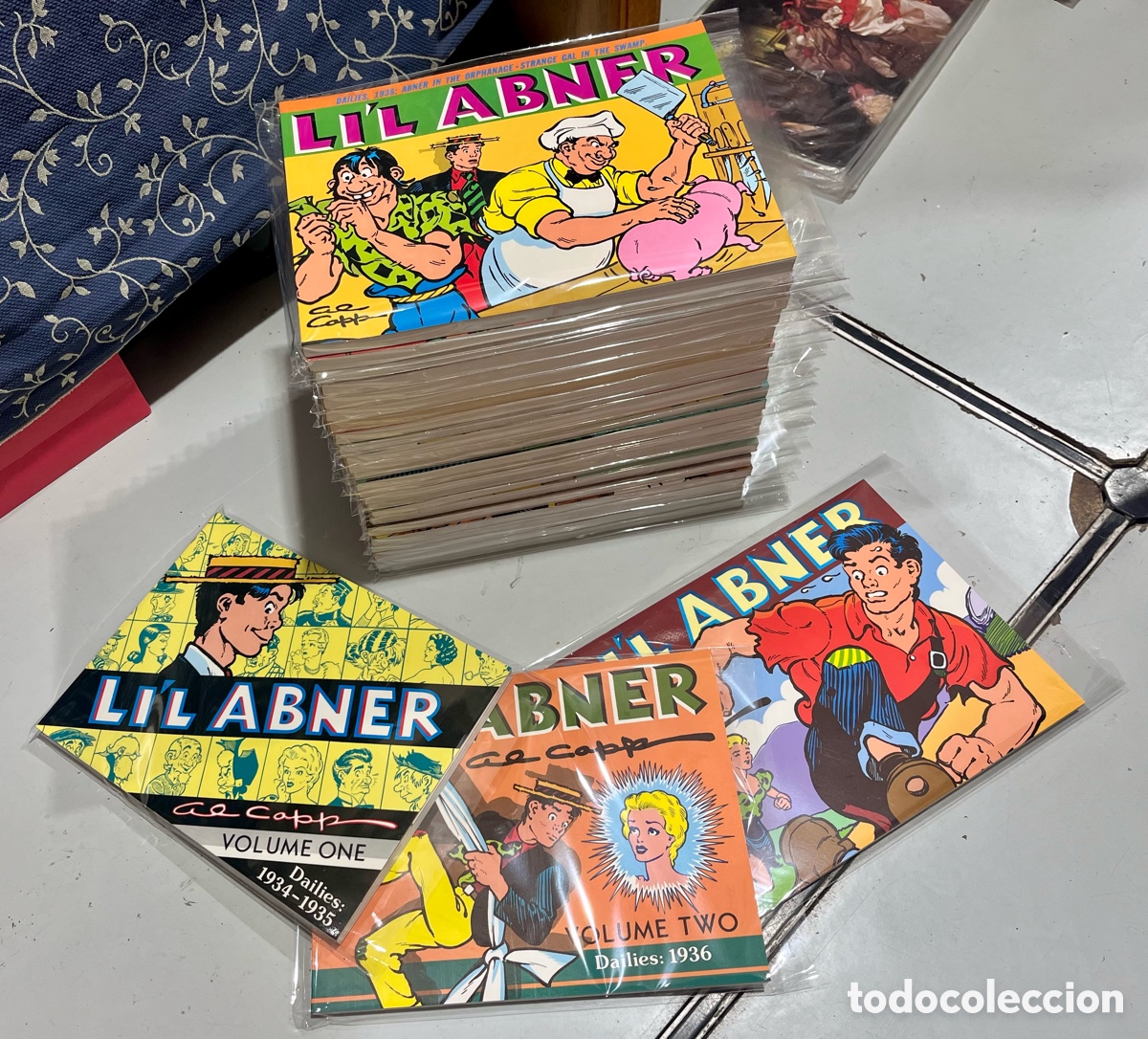 C&oacute;mics: LIL ABNER, 27 TOMOS COMPLETA, (KITCHEN SINK PRESS), AL CAPP!!! - Foto 2