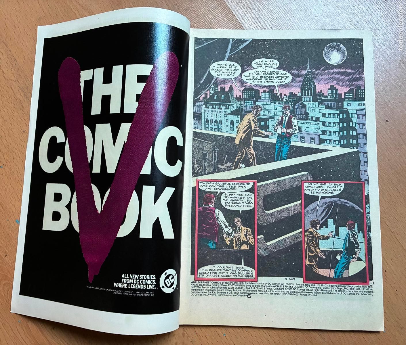 C&oacute;mics: SUPERMAN & BATMAN, DC, USA Numero 314 - Foto 3