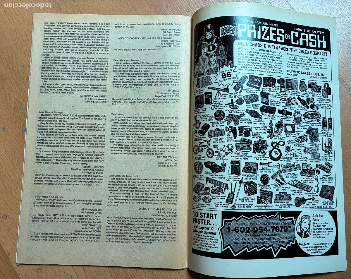 C&oacute;mics: SUPERMAN & BATMAN, Numero 290, DC, USA - Foto 5