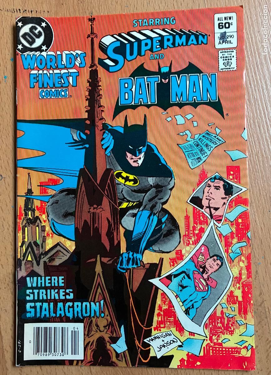 C&oacute;mics: SUPERMAN & BATMAN, Numero 290, DC, USA - Foto 1
