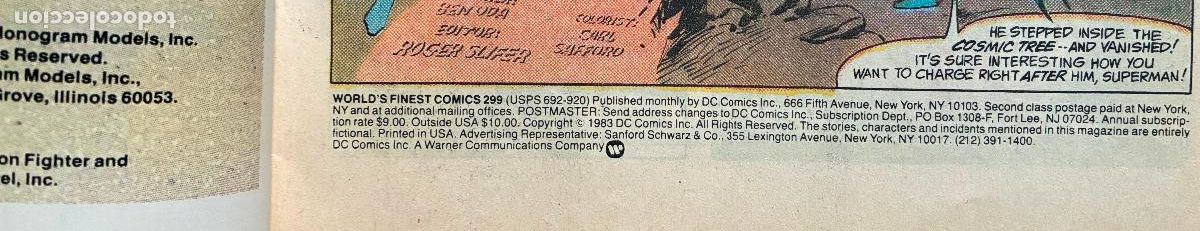 C&oacute;mics: SUPERMAN & BATMAN, Numero 299, DC, USA - Foto 4