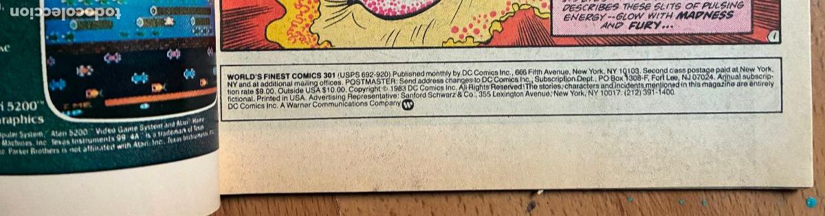 C&oacute;mics: SUPERMAN & BATMAN, Numero 301 DC, USA - Foto 4