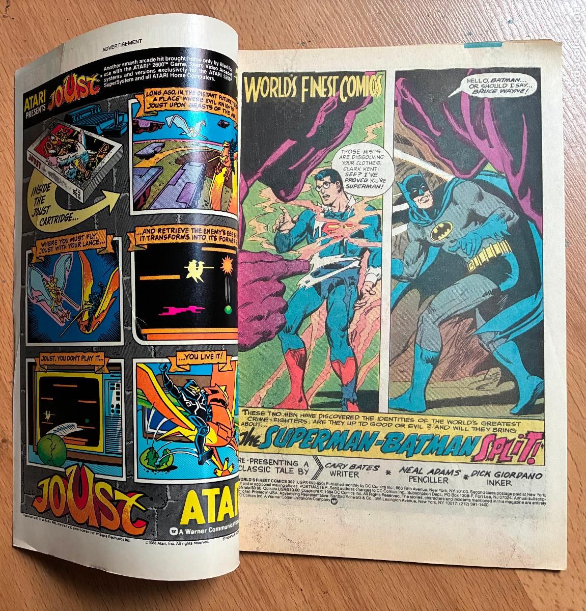 C&oacute;mics: SUPERMAN & BATMAN, Numero 302, DC, USA - Foto 2