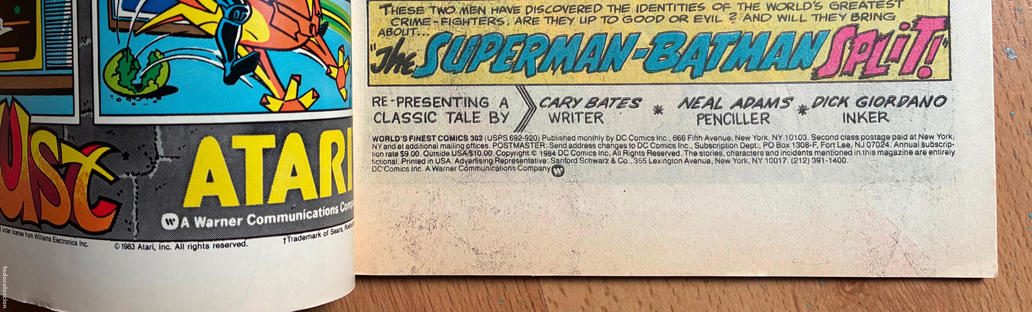 C&oacute;mics: SUPERMAN & BATMAN, Numero 302, DC, USA - Foto 7