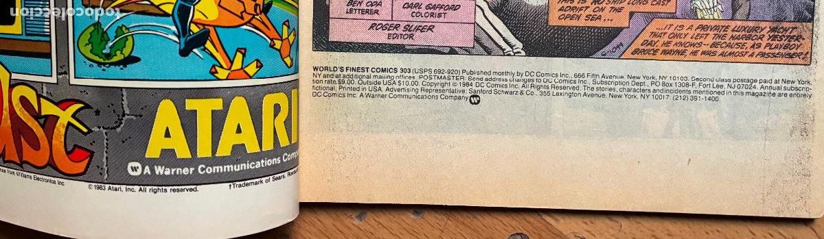C&oacute;mics: SUPERMAN & BATMAN, Numero 303, DC, USA - Foto 3