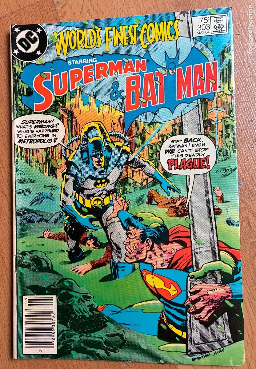 C&oacute;mics: SUPERMAN & BATMAN, Numero 303, DC, USA - Foto 1