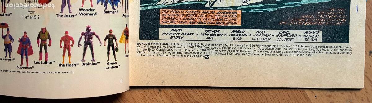 C&oacute;mics: SUPERMAN & BATMAN, Numero 305 DC, USA - Foto 2