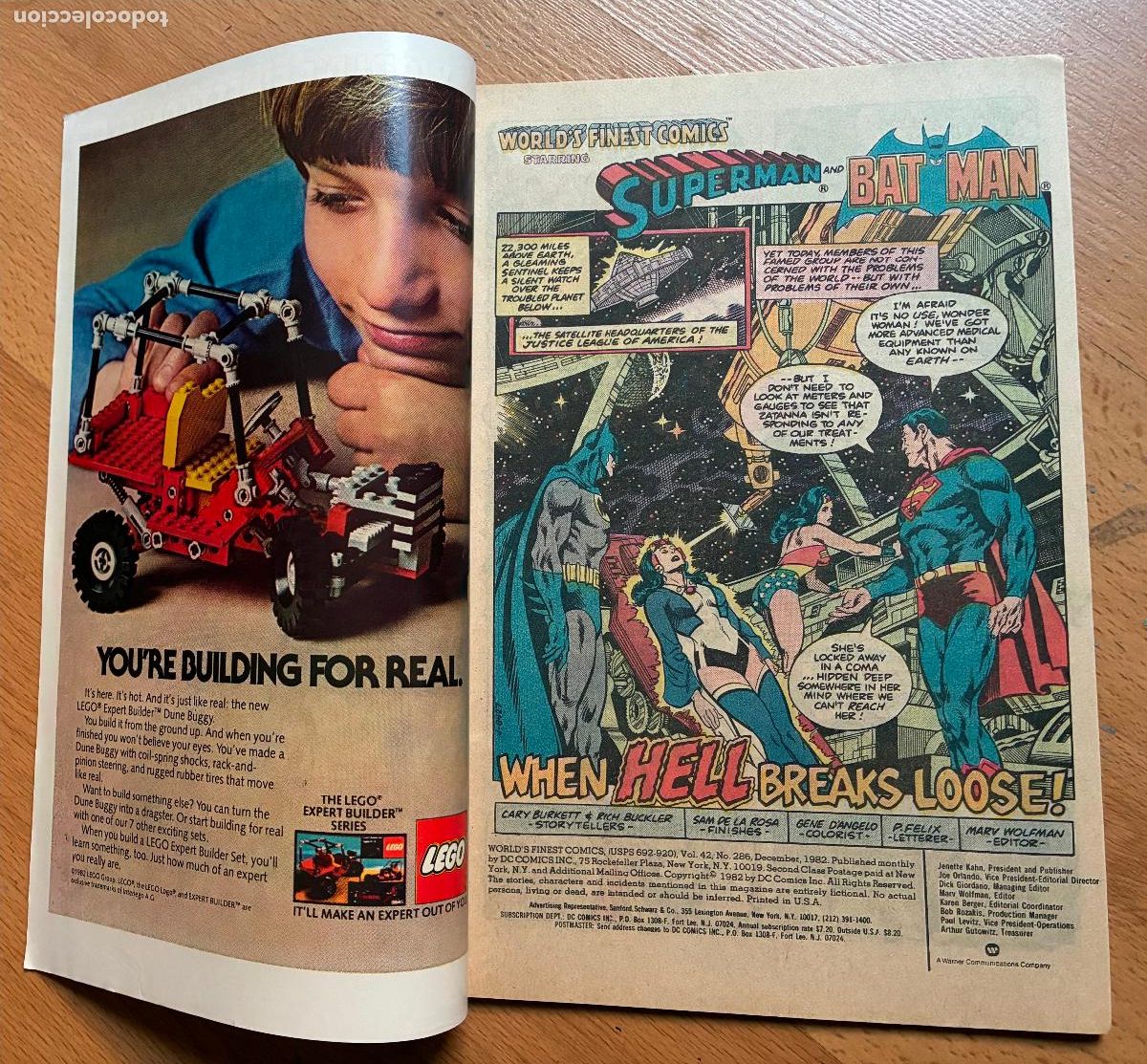 C&oacute;mics: SUPERMAN & BATMAN, Numero 286, DC, USA - Foto 4