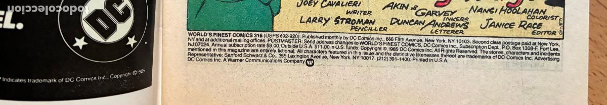 C&oacute;mics: SUPERMAN & BATMAN, Numero 316, DC, USA - Foto 4
