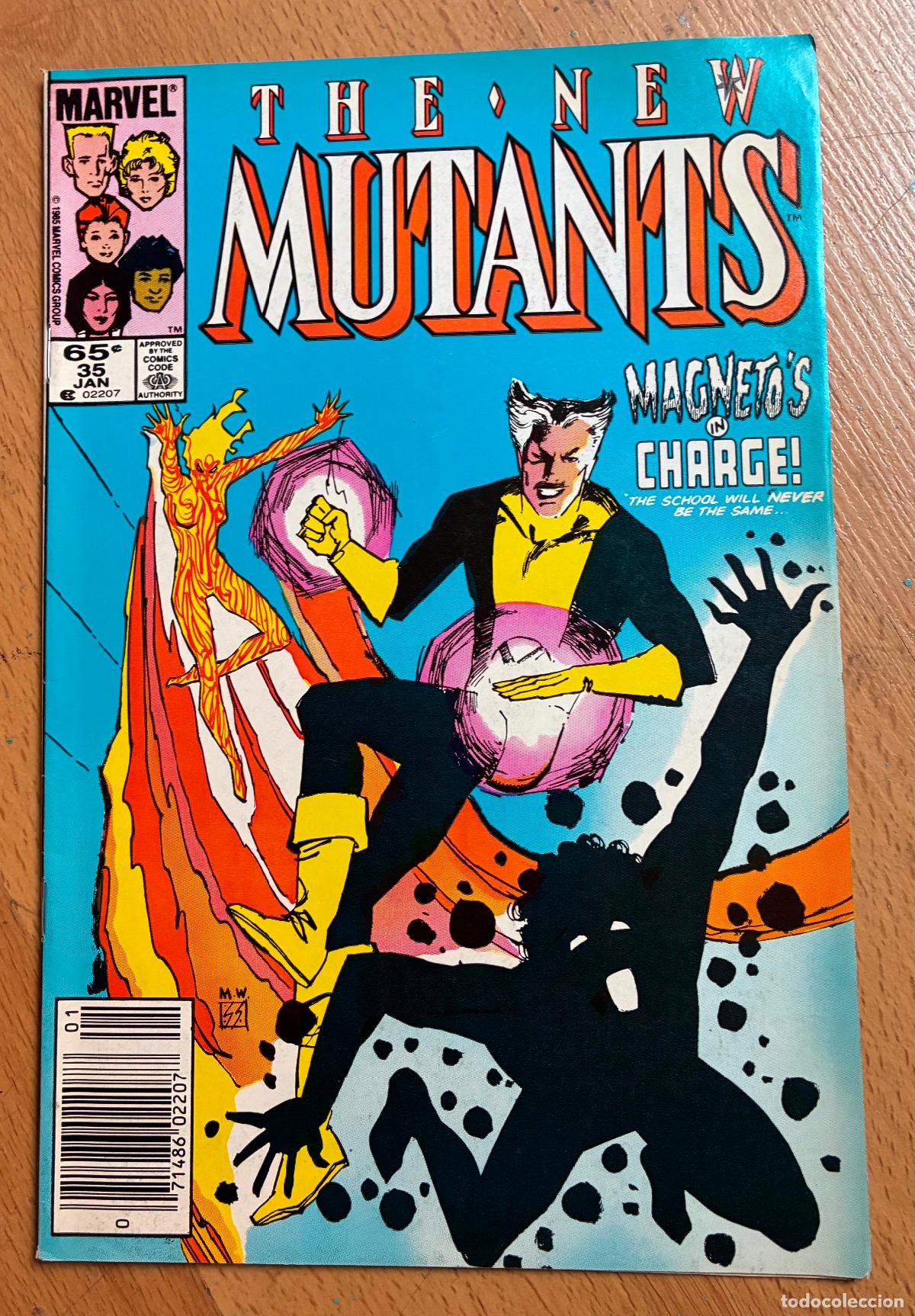 C&oacute;mics: THE NEW MUTANTS, Numero 35, MARVEL, USA - Foto 1