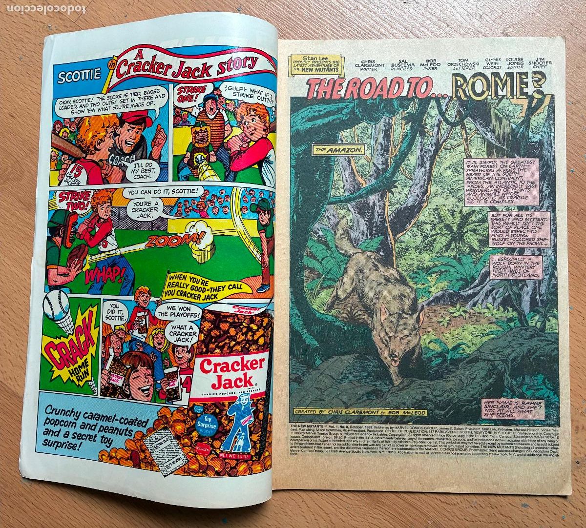C&oacute;mics: THE NEW MUTANTS, Numero 8, MARVEL, USA - Foto 3
