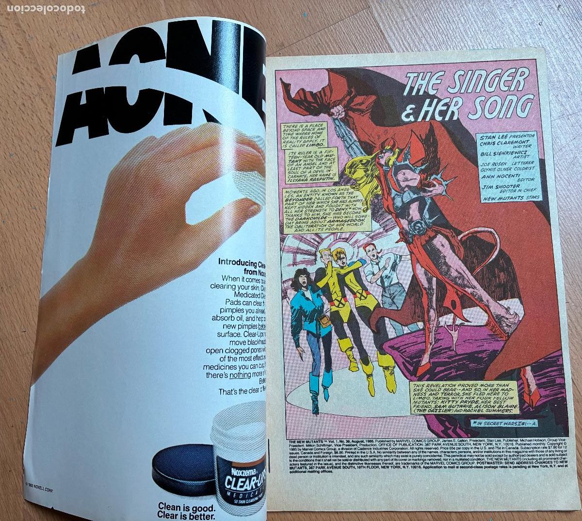 C&oacute;mics: THE NEW MUTANTS,Numero 30, MARVEL, USA - Foto 5